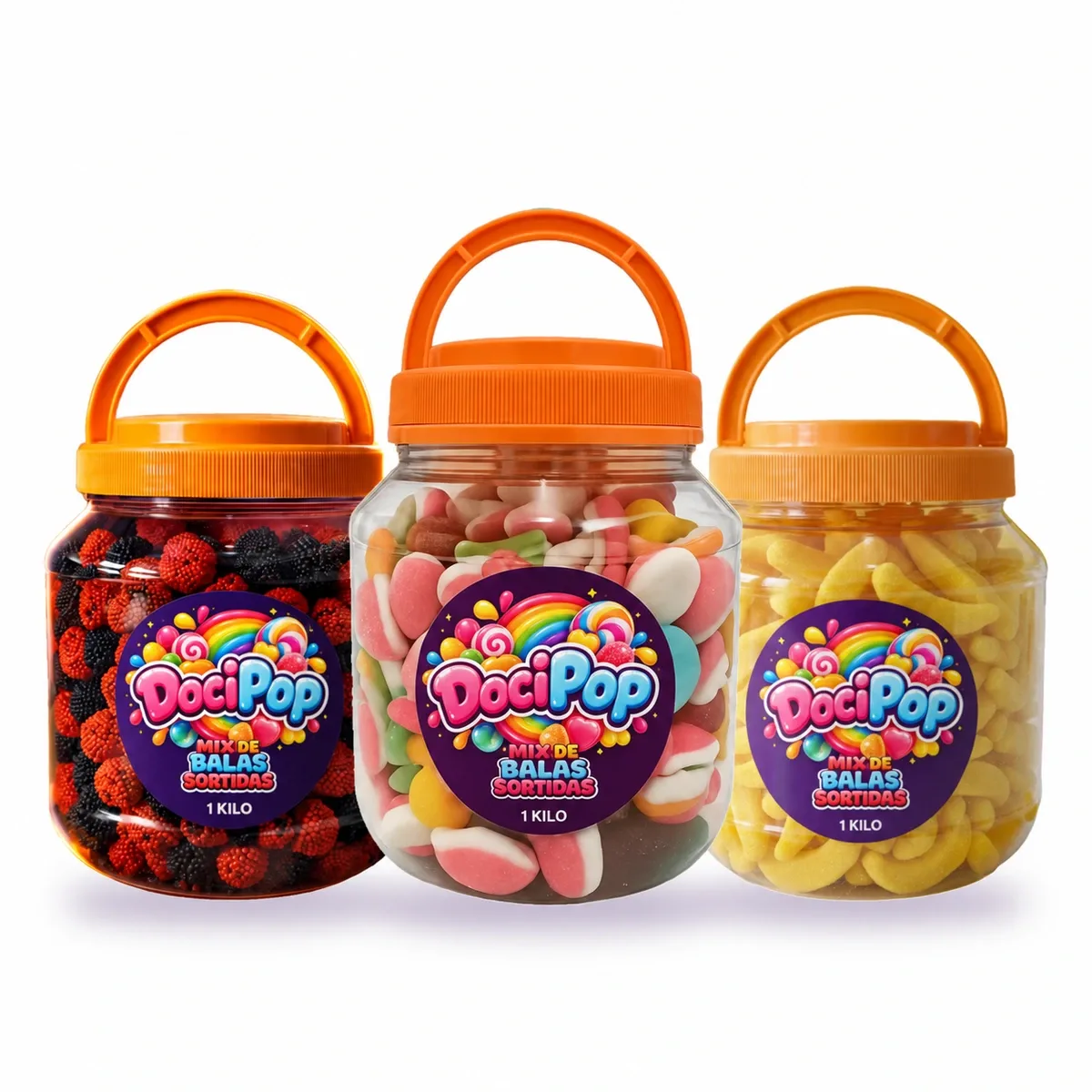 Combo Leve 3 Pague 2: Monte o Seu Kit de Balas GumiPop